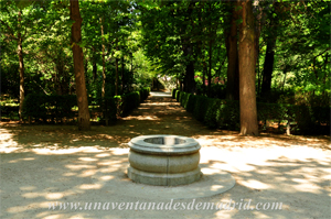 El Jardn de los Planteles en El Retiro, Fontn Sur
