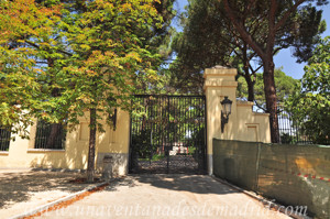 Retiro, Jardines de Cecilio Rodríguez, Puerta Sur