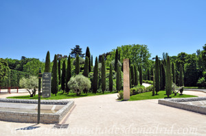 La Chopera y el Bosque del Rercuerdo en El Retiro, El Bosque del Recuerdo