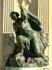Monumento a Alfonso XII en El Retiro, Estatua representando a la Industria