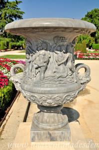 Retiro, Jardn del Parterre, Jarrones Franceses nuevos