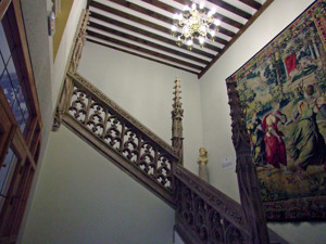 Madrid Siglo XV, Escalera del Hospital de la Latina