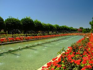 Alczar de los Reyes Cristianos, Jardn Bajo