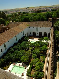 Alczar de los Reyes Cristianos, Patio Morisco