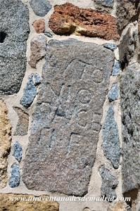 vila, Fotografa 10, inscripcin en una estela