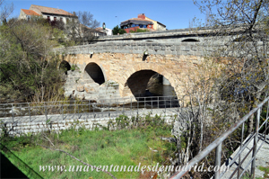 Puente romano reconstruido en poca medieval