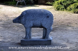 vila, Verraco en el Parador de vila