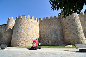 Torreón del Polvorín (cubo 78) del desaparecido Alcázar. Su mayor diámetro lo hace destacar sobre los torreones 77 y 79, entre los que se sitúa. La calavera roja de su derecha formaba parte de la exposición Mexicráneos, celebrada en Ávila entre el 3 y el 30 de junio de 2025 Torreón del Polvorín (cubo 78) del desaparecido Alcázar. Su mayor diámetro lo hace destacar sobre los torreones 77 y 79, entre los que se sitúa. La calavera roja de su derecha formaba parte de la exposición Mexicráneos, celebrada en Ávila entre el 3 y el 30 de junio de 2025