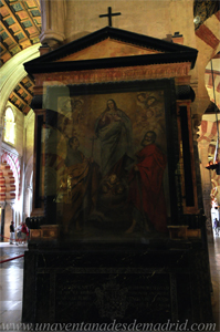 Altar de la Pursima Concepcin, con San Felipe y Santiago, situado frente a la Capilla del Espritu Santo, San Pedro Mrtir de Verona, San Lorenzo y San Pedro Apstol