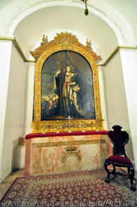 Cuadro de Santa Elana, de alrededor de 1560, que perteneci a la antigua Capilla de Santa Elena y de la Santa Cruz de Jerusaln. Actualmente se encuentra en la Capilla de Santa Mara Magdalena (47)