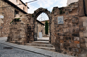 Cuenca, Arco apuntado de la Iglesia de San Pantaleón