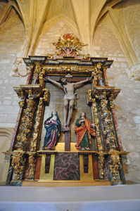 Cueva de Santo Domingo, Retablo de la Capilla de los Reyes Catlicos