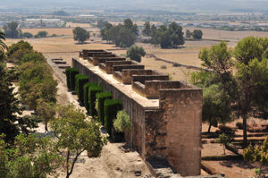 Medina Azahara, Muralla Occidental del Jardín Alto