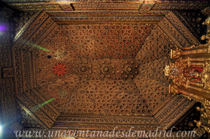 Monasterio de San Antonio el Real, Artesonado de la Capilla Mayor
