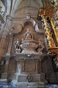 Catedral de Segovia, Sepulcro del Obispo Idiáquez en la Capilla de San Antón