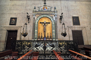Catedral de Segovia, Cristo Crucificado de la Capilla del Sagrario