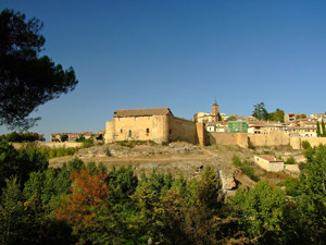 Segovia, Casa del Sol desde el Cementerio Judo