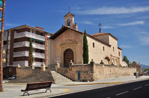 Segovia, lateral Oeste de la Ermita del Santo Cristo de la Cruz
