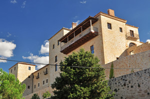 Segovia, Fachada Norte del antiguo Convento de las Oblatas
