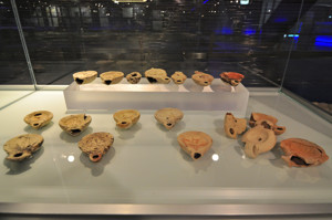 Antiquarium de Sevilla, Lucernas