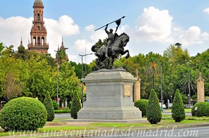 Sevilla, Exposicin Iberoamericana de 1929, Monumento al Cid Campeador