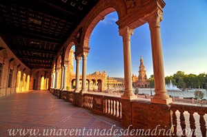 Sevilla, Exposición Iberoamericana de 1929, Torre Sur de la Plaza de España Sevilla, Exposición Iberoamericana de 1929, Torre Sur de la Plaza de España