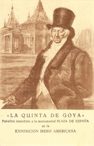 Sevilla, Exposición Iberoamericana de 1929, Postal adjunta a la Memoria del Pabellón de la Quinta de Goya Sevilla, Exposición Iberoamericana de 1929, Postal adjunta a la Memoria del Pabellón de la Quinta de Goya