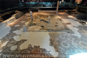 Sevilla, Casa de las Columnas, de entre los siglos IV y V d. C. Museo Arqueolgico Antiguarium