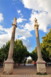 Sevilla, Columnas del templo romano en la Alameda de Hrcules