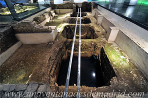 Sevilla, Piletas de la Factora de salazones. Siglo I d. C. Museo Arqueolgico Antiquarium