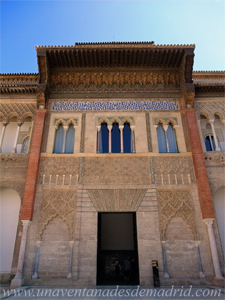 Sevilla, Fachada principal del Palacio Mudjar