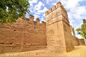 Murallas de Sevilla, Muralla de los Jardines del Valle