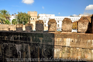 Murallas de Sevilla, Muralla de la Torre de la Plata
