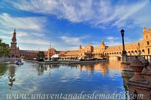 Sevilla, Parque de Mara Luisa, Plaza de Espaa (1)