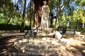 Sevilla, Parque de Mara Luisa, Monumento a Gustavo Adolfo Bcquer