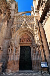 Sevilla, Puerta de las Campanillas, de la Catedral de Sevilla. Siglo XV