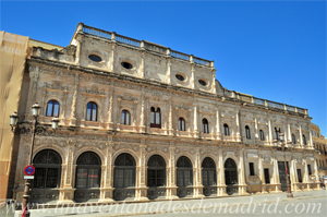 Sevilla, Ayuntamiento de Sevilla. Fachada que da a la Plaza de San Francisco