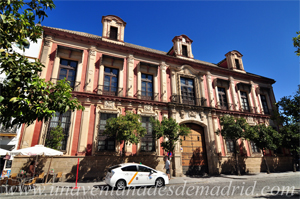 Sevilla, Fachada del Palacio Arzobispal que da a la Calle Cardenal Carlos Amigo Vallejo