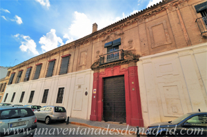 Sevilla, Palacio de los Condes de Santa Coloma o de los Bucarelli, construido a finales del siglo XVII y aún hoy habitado por los condes