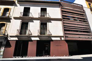 Sevilla, Fachada actual de la Posada del Lucero tras las refomras llevadas a cabo en este siglo