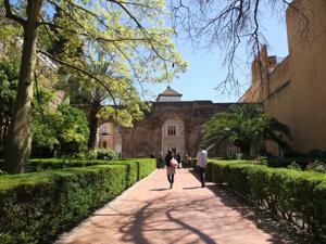Reales Alczares, Patio del Len