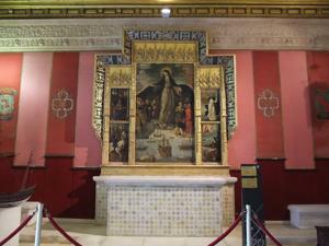 Reales Alczares, Retablo de la Virgen del Buen Aire o de los Mareantes