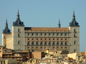 Toledo, Alcázar, fachada Sur