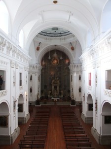 Toledo, Interior de la Iglesia de San Ildefonso o de los Jesuítas