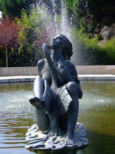 Villaviciosa de Odn, Fuente de Leda y el Cisne